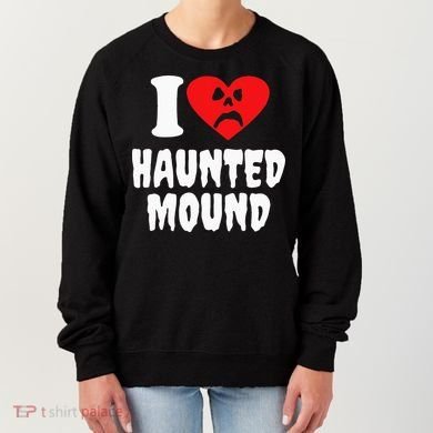 I Love Haunted Mound Women's Sweatshirt