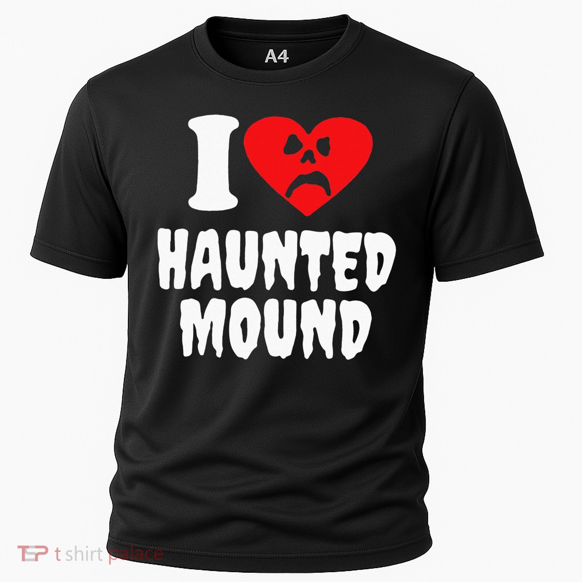 I Love Haunted Mound Cooling Performance Crew T-Shirt