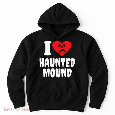 I Love Haunted Mound Hoodie