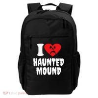 I Love Haunted Mound Backpack thumb 0