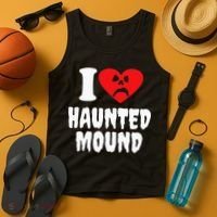 I Love Haunted Mound Tank Top thumb 4
