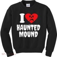 I Love Haunted Mound Kids Sweatshirt thumb 0
