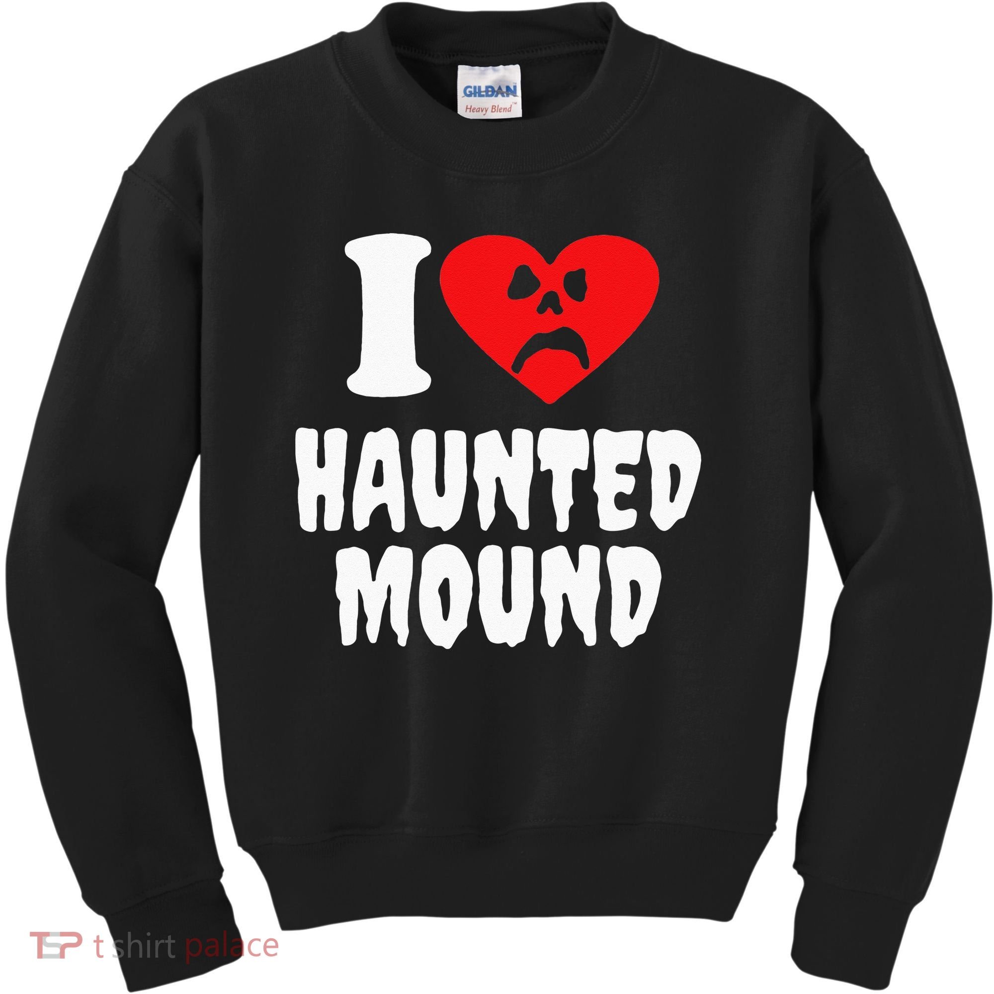 I Love Haunted Mound Kids Sweatshirt