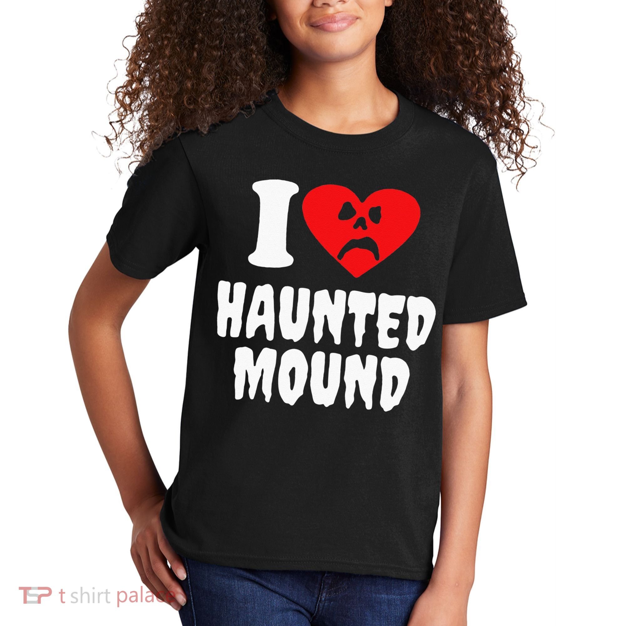 I Love Haunted Mound Kids T-Shirt