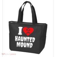 I Love Haunted Mound Tote Bag thumb 3
