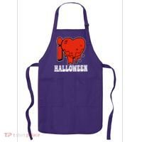 I Love Halloween Creepy Heart Apron thumb 0