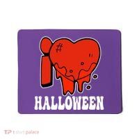 I Love Halloween Creepy Heart Mousepad thumb 0