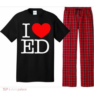 I Love Heart ED Pajama Set