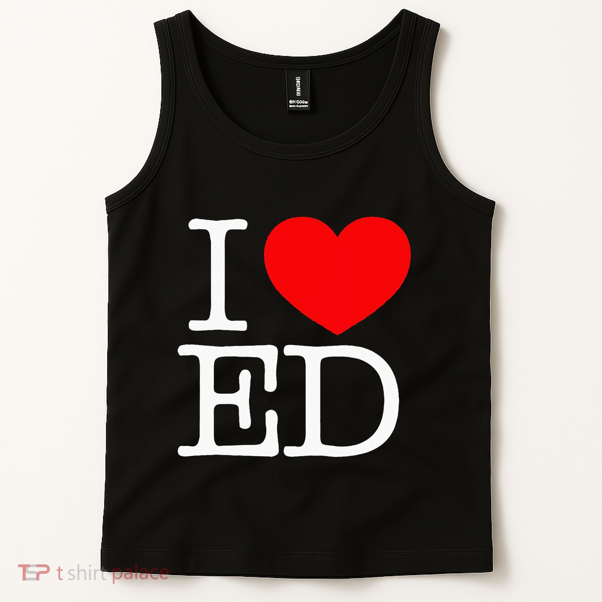I Love Heart ED Tank Top
