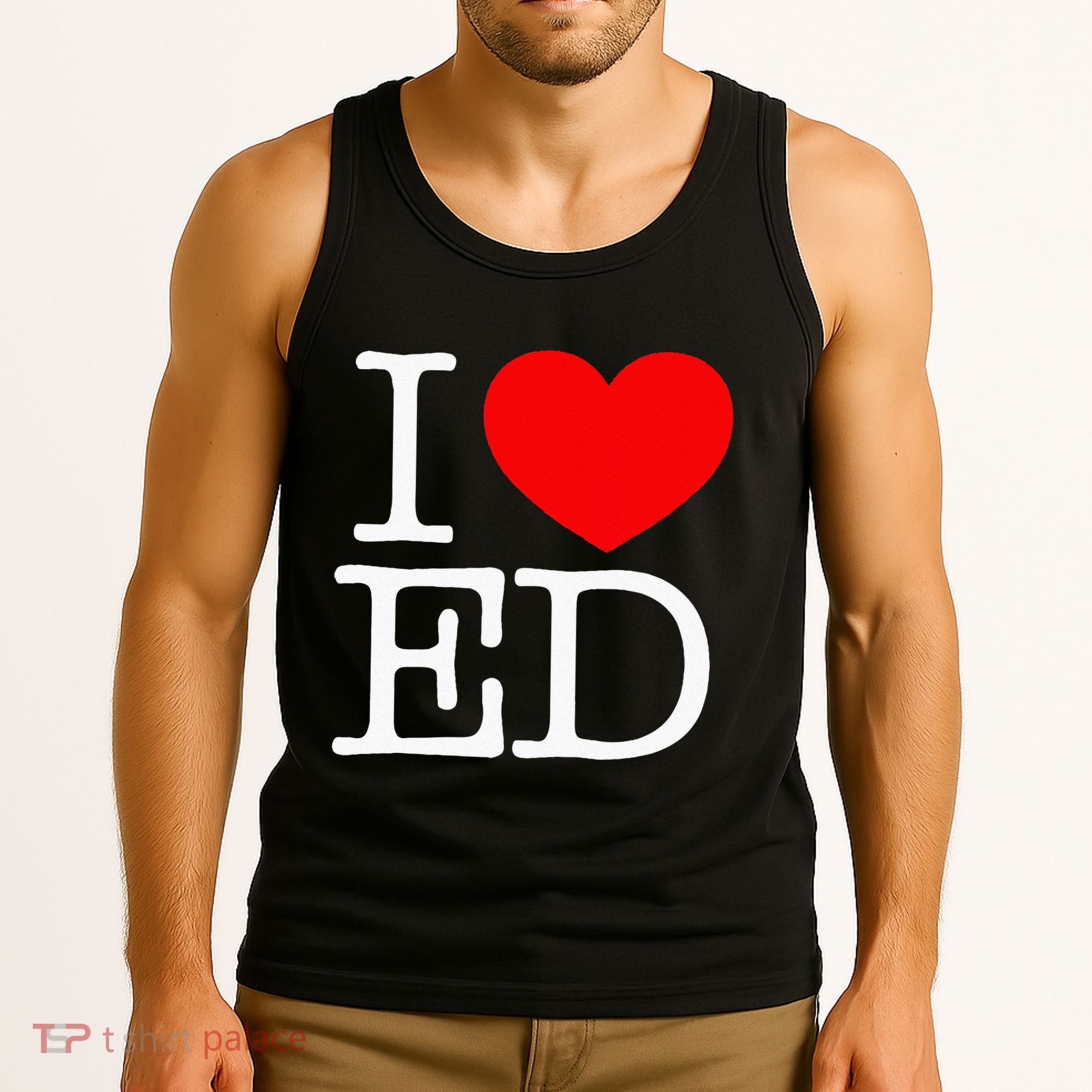 I Love Heart ED Tank Top