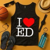 I Love Heart ED Tank Top thumb 4