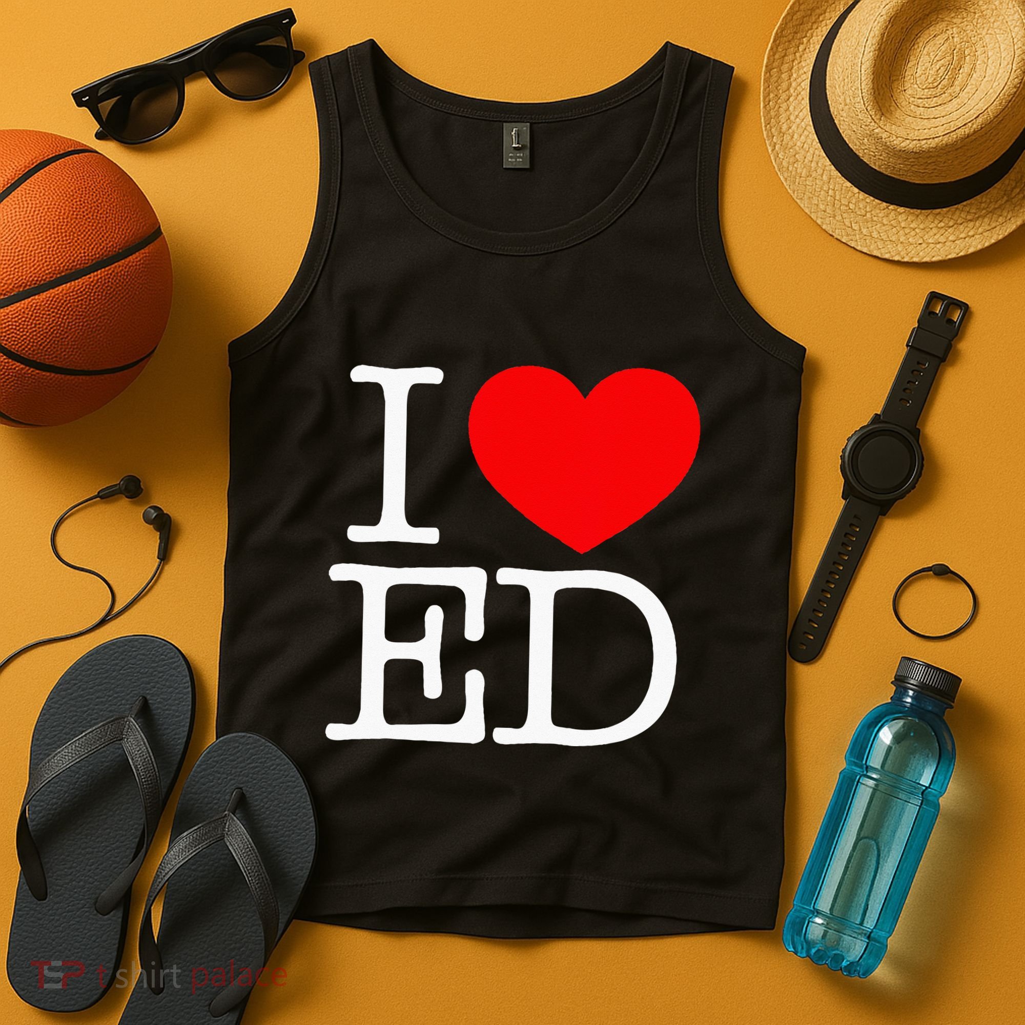 I Love Heart ED Tank Top