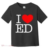I Love Heart ED Toddler T-Shirt thumb 0