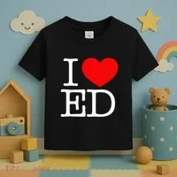 I Love Heart ED Toddler T-Shirt thumb 3