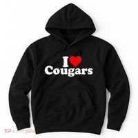 I Love Heart Cougars Sexy Older Women Hoodie thumb 0