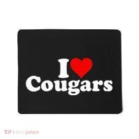 I Love Heart Cougars Sexy Older Women Mousepad thumb 0