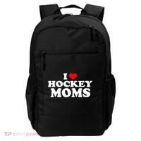 I Love Hockey Moms Funny Christmas Gift Backpack thumb 0