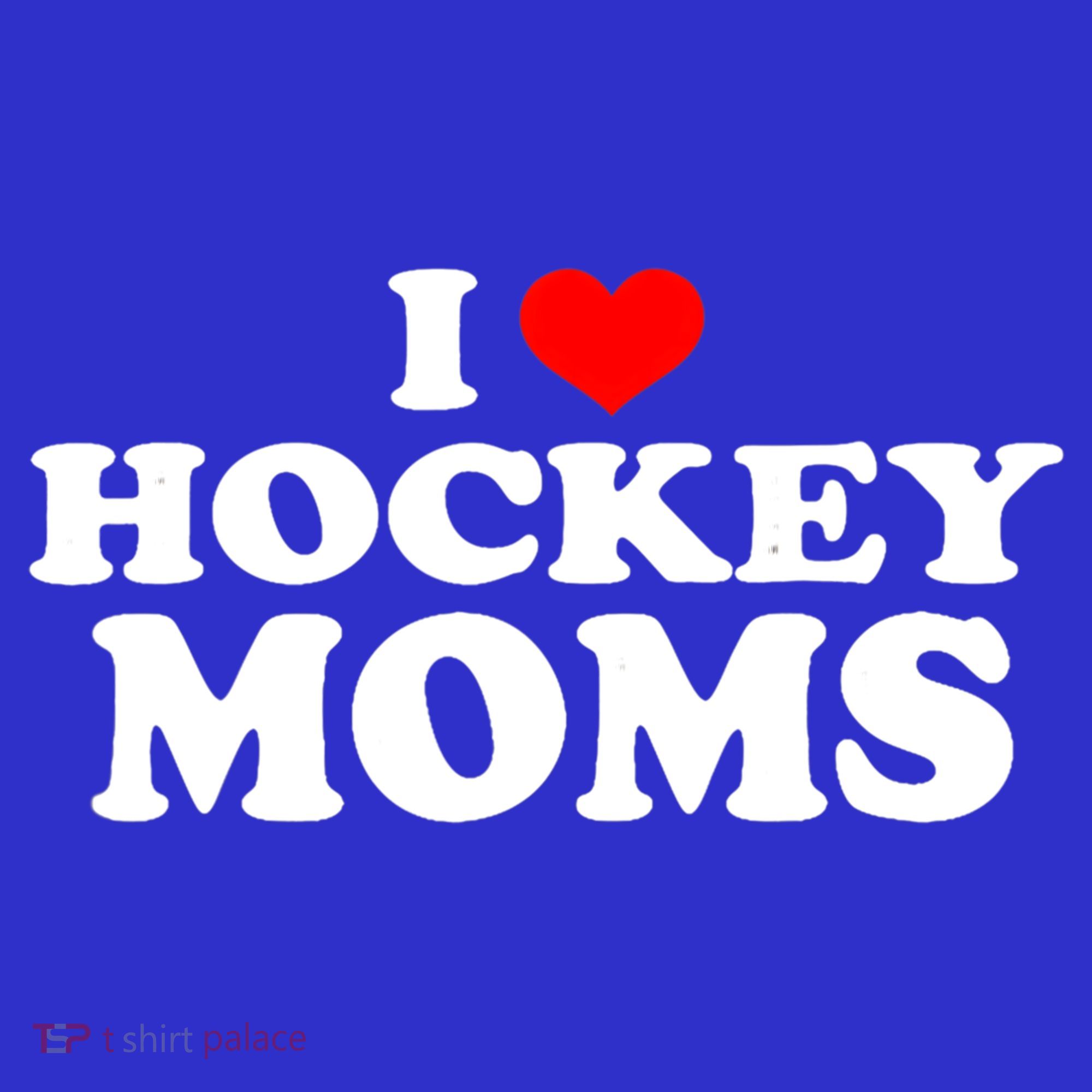 I Love Hockey Moms Funny Christmas Gift Women's Tank Top