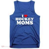 I Love Hockey Moms Funny Christmas Gift Tank Top thumb 0