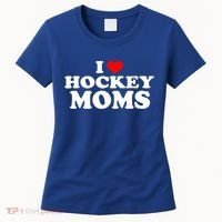 I Love Hockey Moms Funny Christmas Gift Women's T-Shirt thumb 0