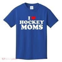 I Love Hockey Moms Funny Christmas Gift Kids T-Shirt thumb 0
