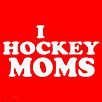 I Love Hockey Moms Funny Christmas Gift Santa Hat thumb 1