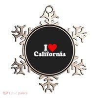 I LOVE HEART CALIFORNIA CALI STAT Ornament thumb 0