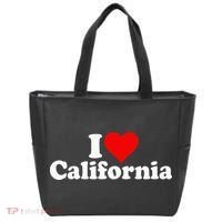 I LOVE HEART CALIFORNIA CALI STAT Tote Bag thumb 0