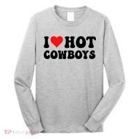 I Love Hot Cowboys Long Sleeve Shirt thumb 0