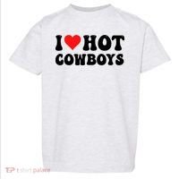 I Love Hot Cowboys Toddler T-Shirt thumb 0