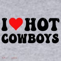I Love Hot Cowboys Women's Sweatshirt thumb 2