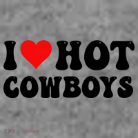 I Love Hot Cowboys Toddler Hoodie thumb 2