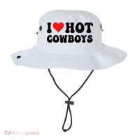 I Love Hot Cowboys Bucket Hat thumb 0