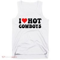I Love Hot Cowboys Tank Top thumb 0