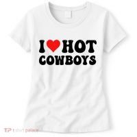 I Love Hot Cowboys Women's T-Shirt thumb 0