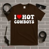 I Love Hot Cowboys T-Shirt thumb 5