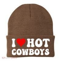 I Love Hot Cowboys Beanie thumb 0