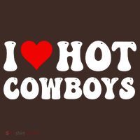 I Love Hot Cowboys Coaster thumb 2