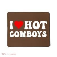 I Love Hot Cowboys Mousepad thumb 0