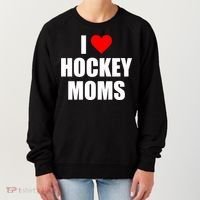 I Love Hockey Moms Cool Gift Women's Sweatshirt thumb 0