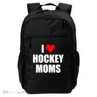 I Love Hockey Moms Cool Gift Backpack thumb 0