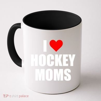 I Love Hockey Moms Cool Gift Coffee Mug