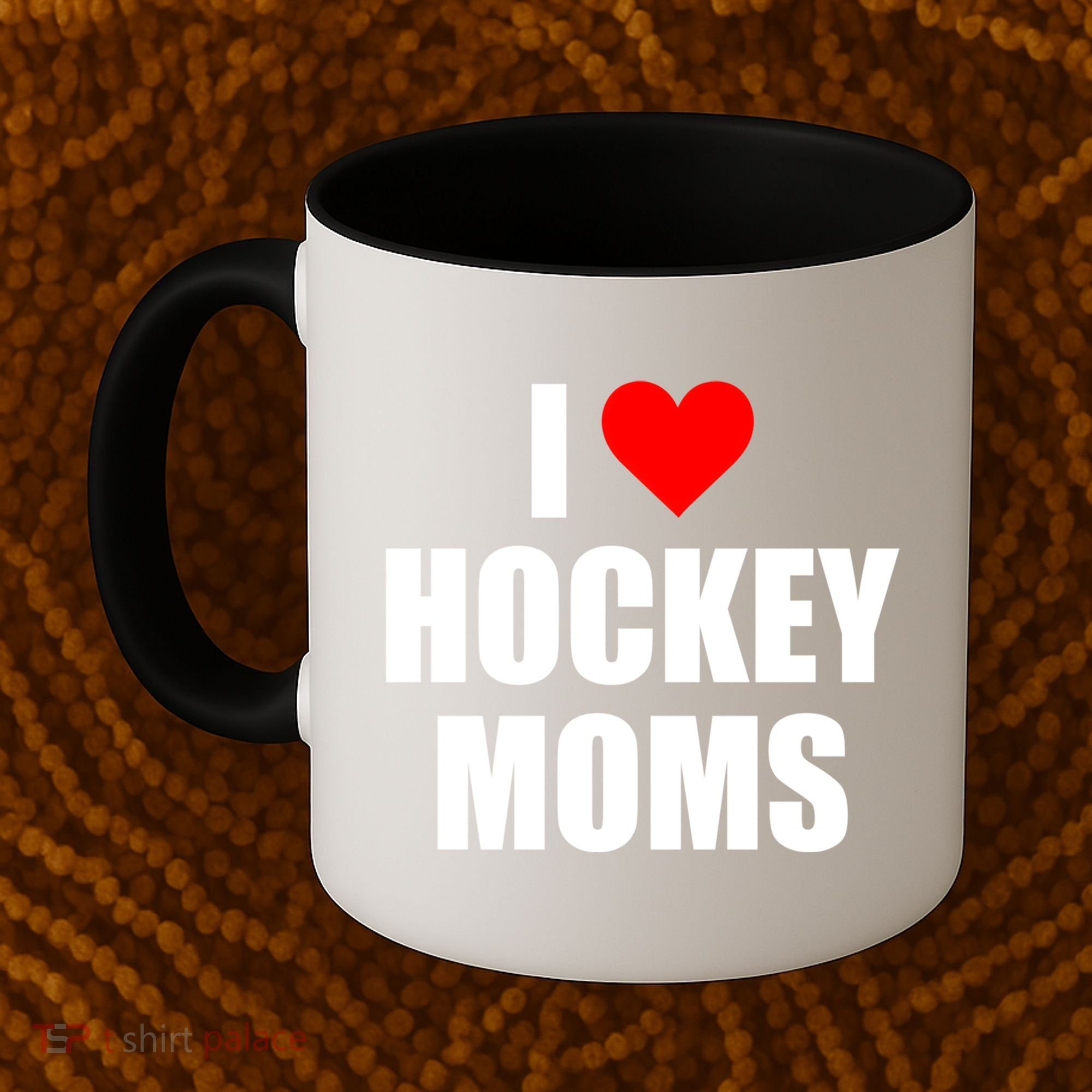 I Love Hockey Moms Cool Gift Coffee Mug