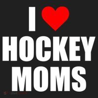 I Love Hockey Moms Cool Gift Beanie thumb 2