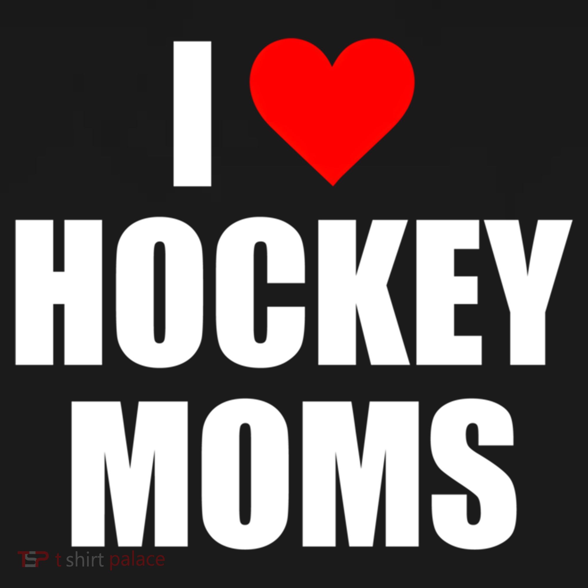 I Love Hockey Moms Cool Gift Women's Hoodie