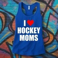 I Love Hockey Moms Cool Gift Women's Tank Top thumb 3