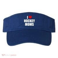 I Love Hockey Moms Cool Gift Visor thumb 0