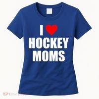 I Love Hockey Moms Cool Gift Women's T-Shirt thumb 0