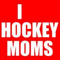I Love Hockey Moms Cool Gift Santa Hat thumb 1