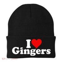 I LOVE HEART GINGERS REDHEADS RED HAIR Beanie thumb 0